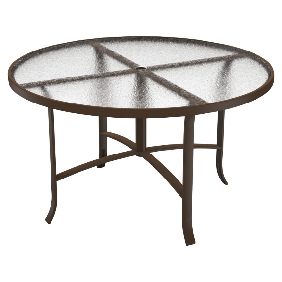 Tropitone Acrylic 48" Round Dining Table | 4248AU