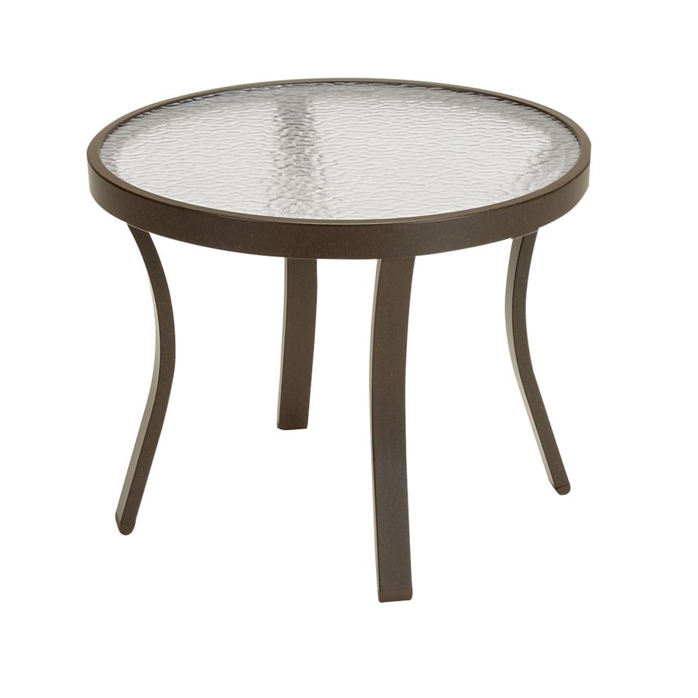 Tropitone Acrylic 20" Round Tea Table - 9382A