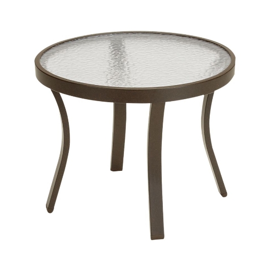 Tropitone Acrylic 20" Round Tea Table - 9382A