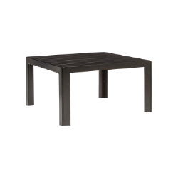 Tropitone Aluminum Slat 36" Square Coffee Table - 872076-18