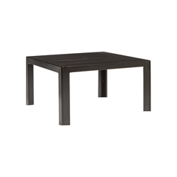 Tropitone Aluminum Slat 36" Square Coffee Table - 872076-18