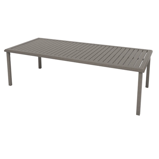Tropitone Amici 84" x 42" Rectangle Dining Umbrella Table - 691896U-28