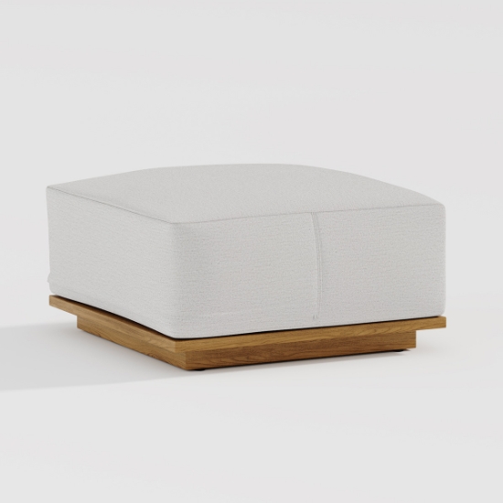 Tropitone Arlo Teak Ottoman
