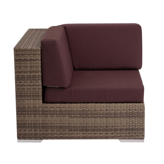 Arzo Square Corner Sectional Chair