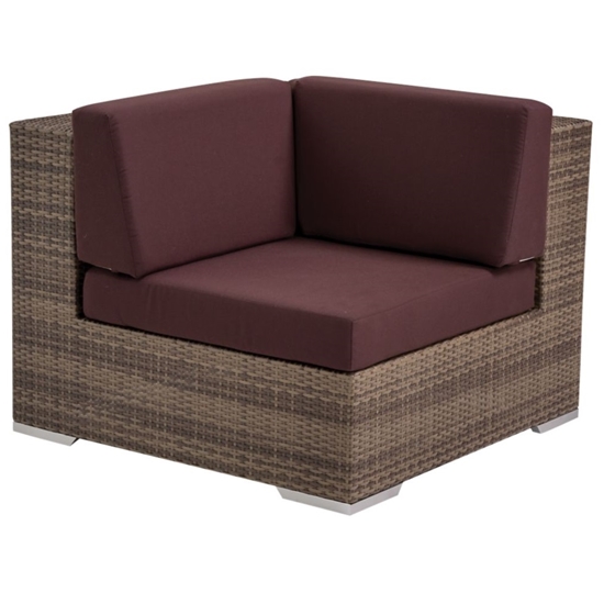 Arzo Square Corner Sectional Chair