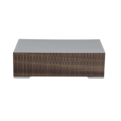 Tropitone Arzo 41" x 26" Frosted Acrylic Coffee Table - 641453AFR