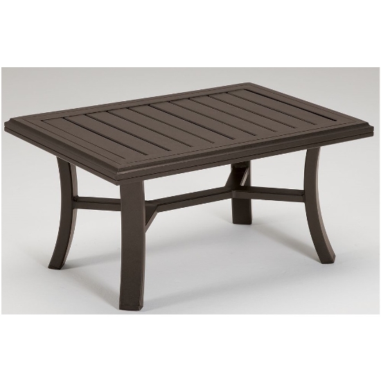 Tropitone Banchetto 36" x 24" Rectangular Coffee Table - 401139