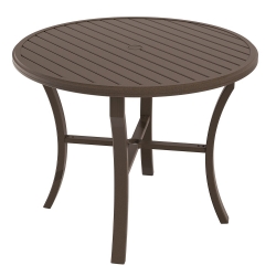 Tropitone Banchetto 48" Round Counter Umbrella Table - 401148U-34