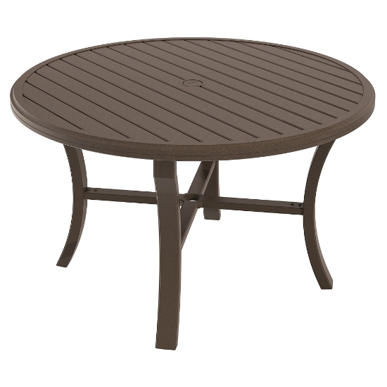 Tropitone Banchetto 48" Round Dining Umbrella Table - 401148U