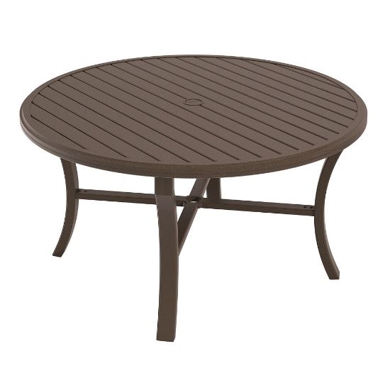 Tropitone Banchetto 54" Round Dining Umbrella Table - 401154U