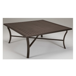 Tropitone Banchetto 66" Square Dining Umbrella Table - 401163U