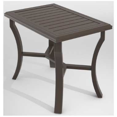 Tropitone Banchetto 36" x 24" Rectangular Dining Table - 401179