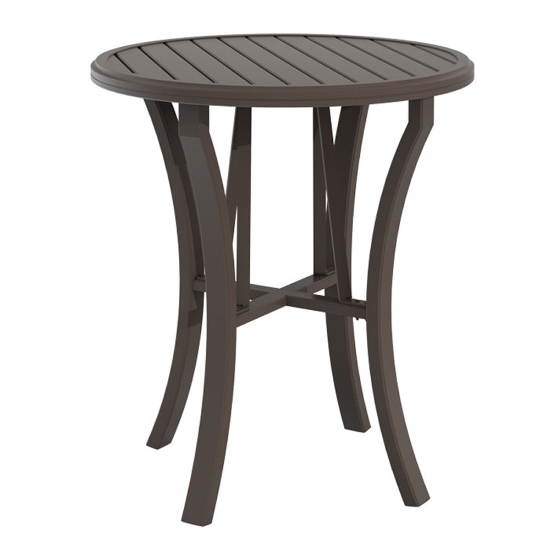 Tropitone Banchetto 36" Round Bar Table - 401197