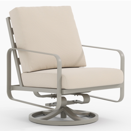 Tropitone Brasilia Cushion Swivel Action Lounger