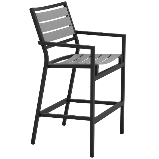 Tropitone Cabana Club Slat Bar Stool - 591026MS