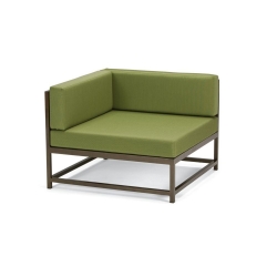 Tropitone Cabana Club Square Corner Sectional Module - 15" Seat Height - 591010SC