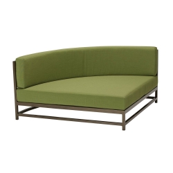 Tropitone Cabana Club Party Lounger Quarter Sectional with Backrest - 591050