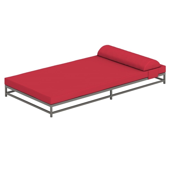 Cabana Club 4" x 8" Party Loungers with Head Rest Cushions
