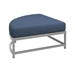 Cabana Club Curved Ottomans - 15" Seat Height
