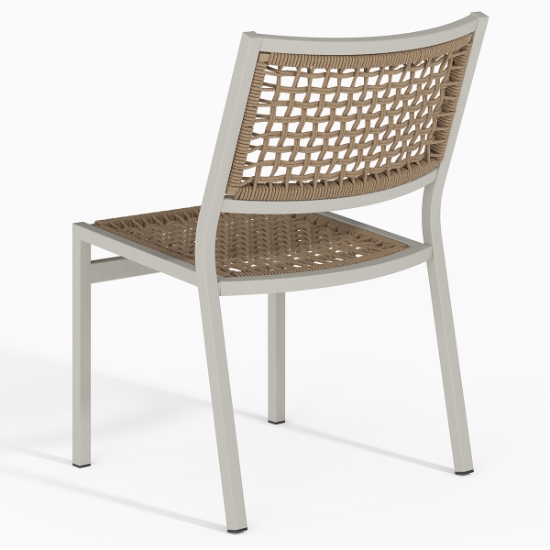 Cabana Club Rope Side Chair back