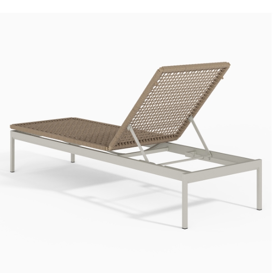 Cabana Club Rope Chaise Lounge back