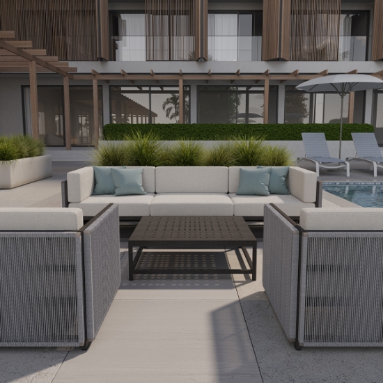 cabana front view