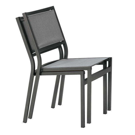 tropitone stacked dining chairs