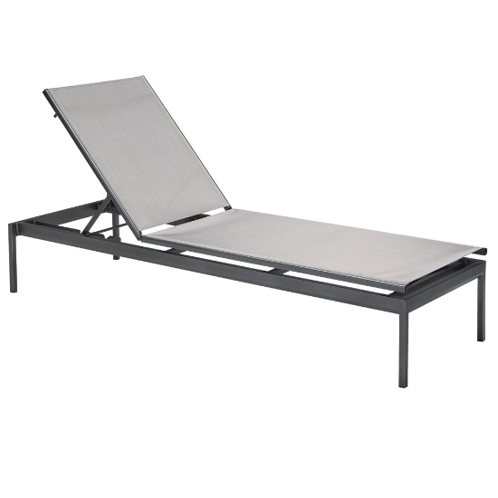 Tropitone Cabana Club Sling Armless Chaise Lounge - 15" Seat Height - 591033-15