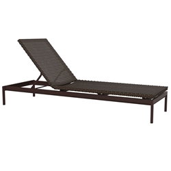 Tropitone Cabana Club Woven Chaise Armless Lounge - 12" Seat Height - 591533WS-12