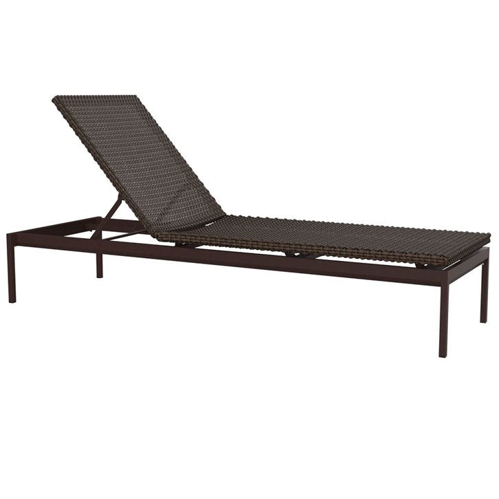 Tropitone Cabana Club Woven Chaise Armless Lounge - 15" Seat Height - 591533WS-15