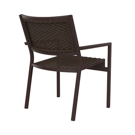 tropitone dining chair back detail