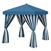 Tropitone 10' x 10' Square Cabana with Fabric Curtains  (no vent) - NS010A238