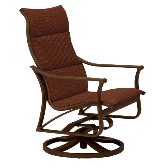 Corsica Padded Sling Swivel Action Lounger