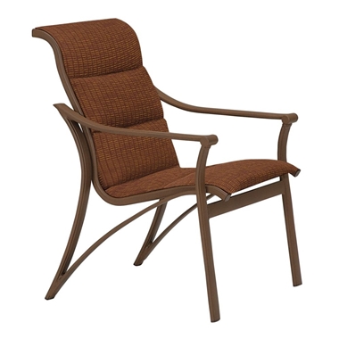 Tropitone Corsica Padded Sling Dining Chair - 161137PS