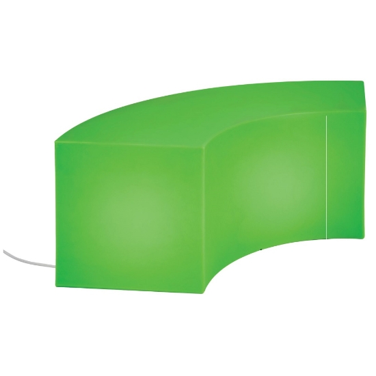 Tropitone Curve MGP Crescent Table with Light - 3A1508C50LT