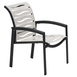 Tropitone Elance EZ Span Wave Strap Dining Chair - 471124WV