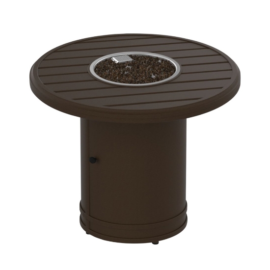 dining fire table riser