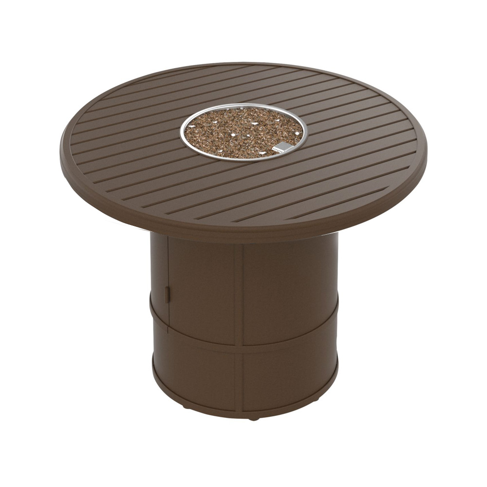 Tropitone Counter Height Round Fire Pit Riser for 24