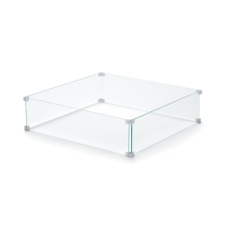 Tropitone 22" Square Flame Guard for 42" Square Tops and Larger - SQFLGD22
