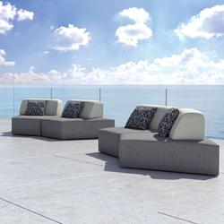 Tropitone Fit Upholstered Outdoor Lounge Chair Set - TT-FIT-SET6