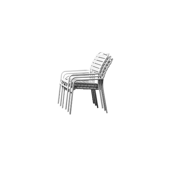 dining chairs stacked