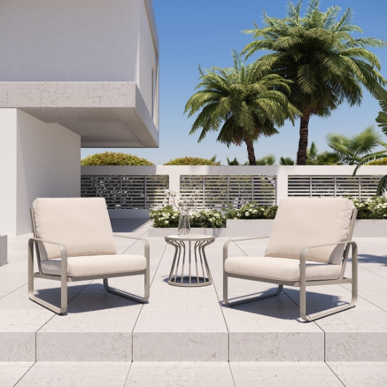 Kali lounge chair set