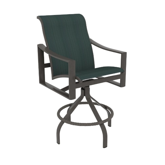 Tropitone Kenzo Sling Swivel Bar Stool - 381527-27