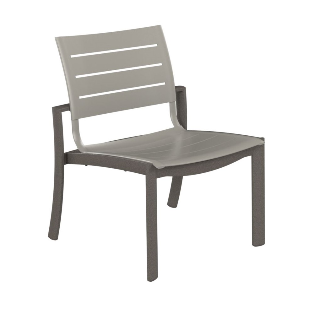 Tropitone Kor Aluminum Slat Side Chair - 891728MS