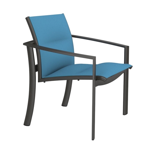 Kor Padded Sling Stackable Dining Chairs