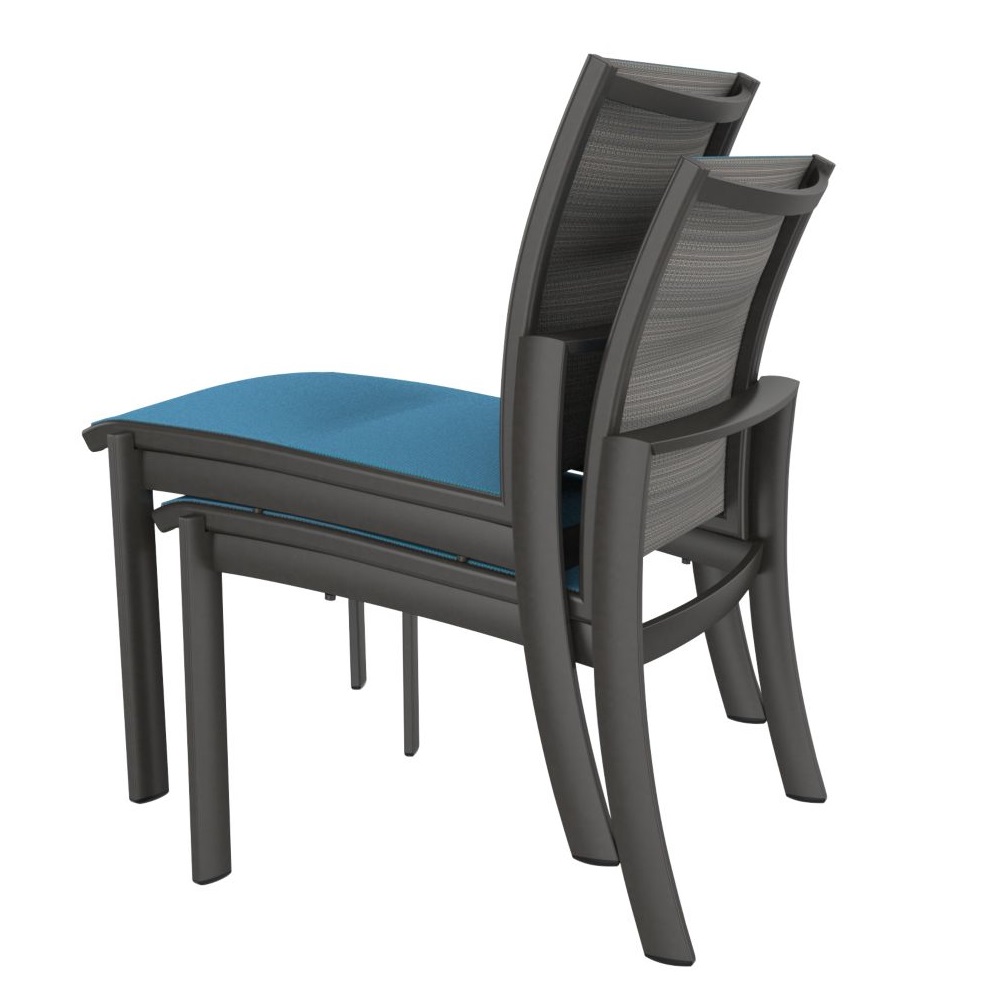 Tropitone Kor Padded Sling Side Chair | 891528PS
