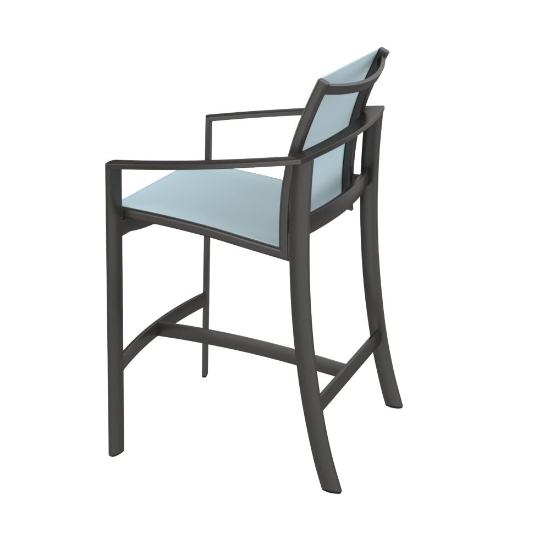 back stool back detail