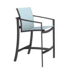 Tropitone Kor Relaxed Sling Stationary Bar Stool - 891526
