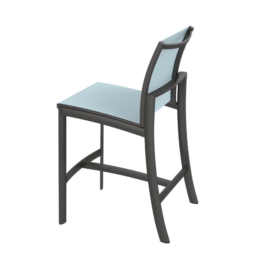 bar stool back detail