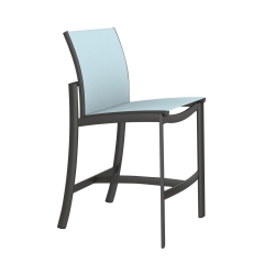Tropitone Kor Relaxed Sling Armless Bar Stool - 891529